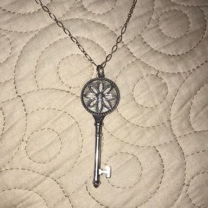 Tiffany & Co. Silver Daisy Key Pendant